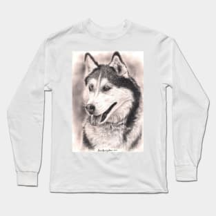 Siberian Husky Long Sleeve T-Shirt